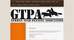 Desktop Screenshot of gtpa.de